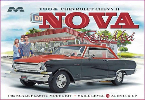 1/25 1964 Chevy II Nova Resto Mod Car