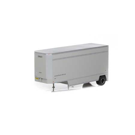 HO RTR 28' Drop Sill Trailer,UPS/No Shield #299621
