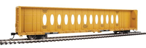 72' Centerbeam Flatcar with Standard Beam - Ready to Run -- Trailer-Train TTZX #86282