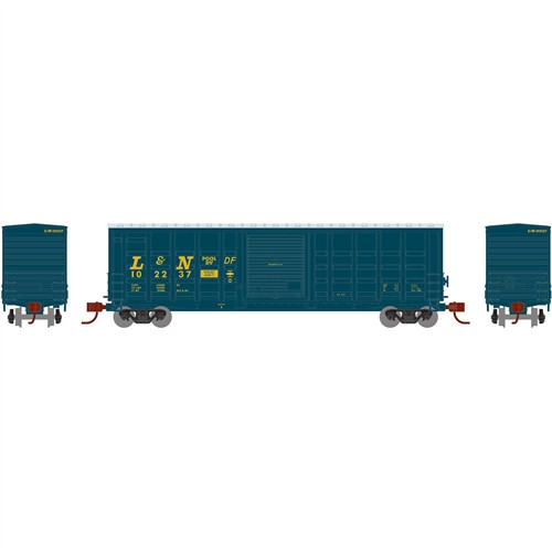 N 50' Waffle Side Box, L&N #102284