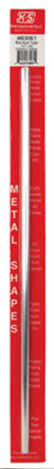 Aluminum Tube - 12" 30cm Long -- 1/4" 6.35mm OD .049" 1.25mm Thick Wall