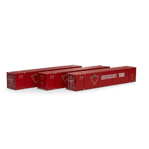 HO RTR 53' Jindo Container, Canadian Tire #2 (3)
