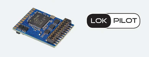 LokPilot 5 DCC-Only Control-Only Decoder -- 21MTC NEM660