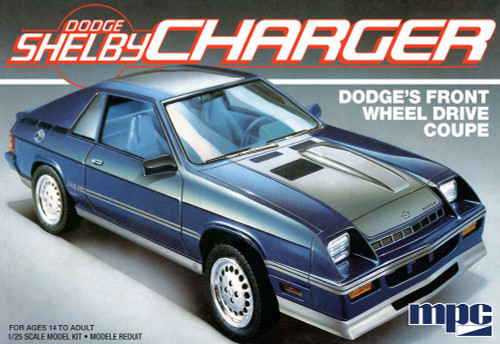 1/25 1986 Dodge Shelby Charger Coupe