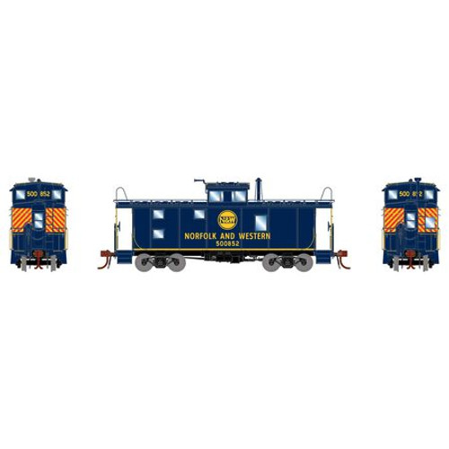 HO C-20 ICC Caboose with Lights & Sound, N&W #500852