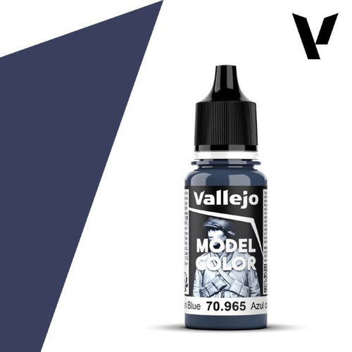 18ml Bottle Prussian Blue Model Color