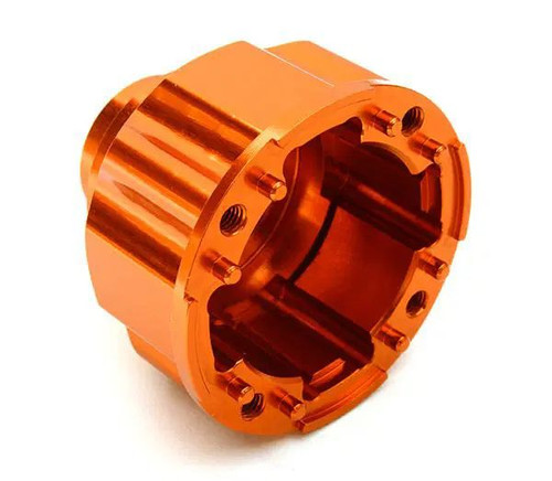 Billet Machined Differential Case for Traxxas X-Maxx 4X4 7781 C27263ORANGE