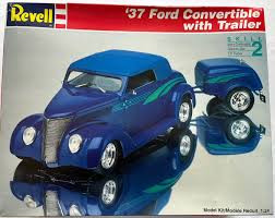 '37 Ford Convertible with Trailer
