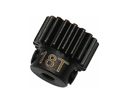 Hot Racing Mod 0.5 Hardened Steel Pinion Gear (2.3mm Bore) (18T)