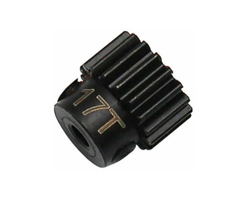 Hot Racing Mod 0.5 Hardened Steel Pinion Gear (2.3mm Bore) (17T)