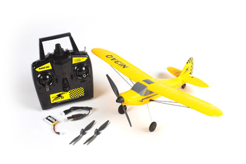 Rage R/C Sport Cub 400 Micro 3-Channel RTF Airplane with PASS (Pilot Assist Stability Software) System