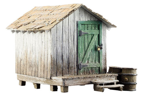 HO Wood Shack - Built-&-Ready(R) Landmark Structures(R) -- Assembled