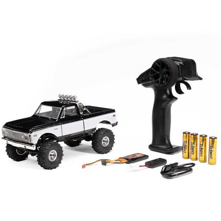 1/24 SCX24 1971 Chevrolet C10 4WD Truck RTR, Black