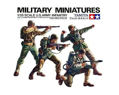 1/35 US Army Infantry Figure Set (4)