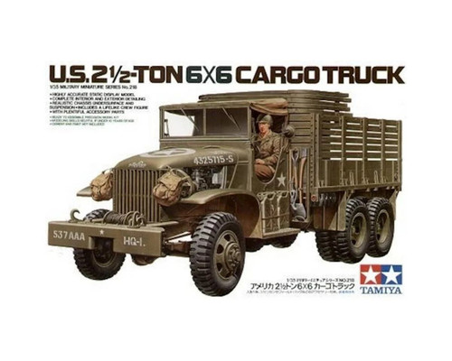 1/35 US 2.5 Ton 6x6 Cargo Truck Model Kit