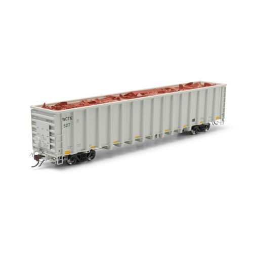 HO NSC 6400 Gondola w/Scrap Load, WCTX #527