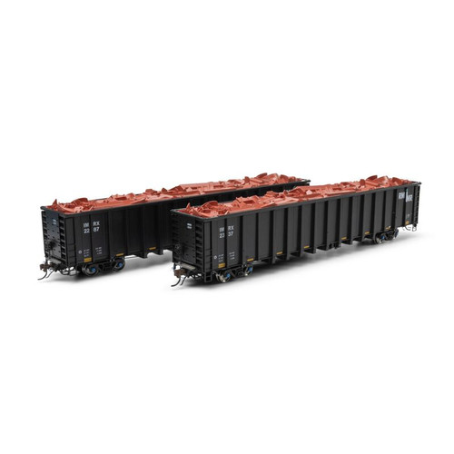 HO NSC 6000 Gondola with Load, IMRX #2287, 2337 (2)