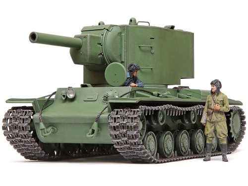 Tamiya 1/35 Russian Heavy Tank KV-2, Plastic Model Kit