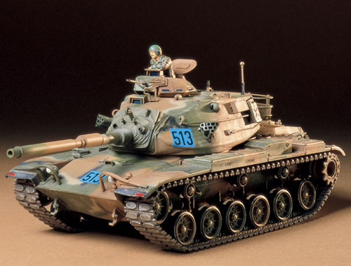Tamiya US M60A3 105mm Gun Tank Kit, CA240 Plastic Model