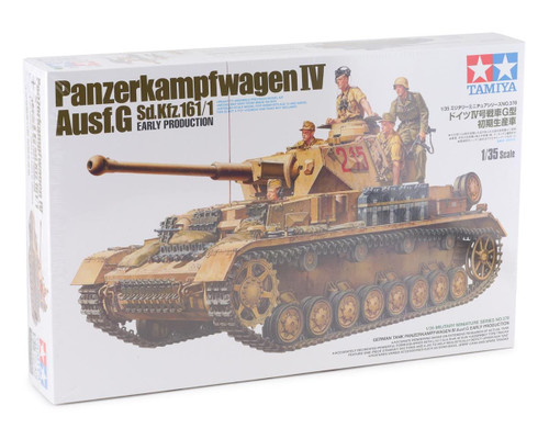 Tamiya German Tank Panzerkampfwagen IV Ausf. G 1/35 Model Tank Kit (Early Production)