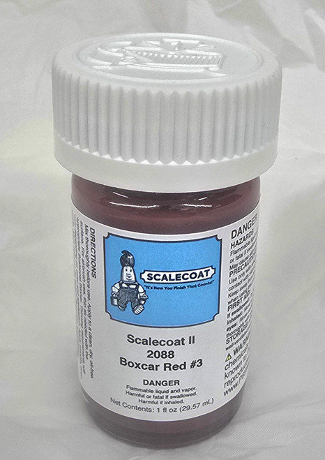 Scalecoat II Boxcar Red #3 1oz - 2088