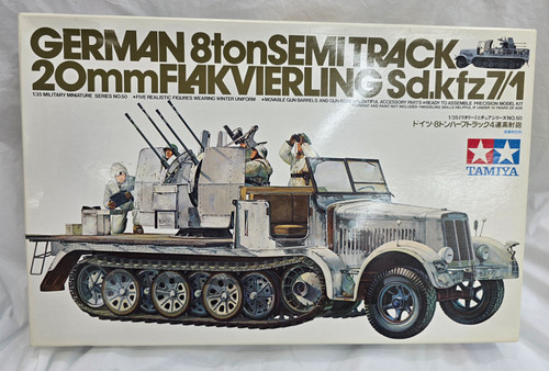 Tamiya 1/35German 8ton SEMI TRACK 20mmFLAKVIERLING