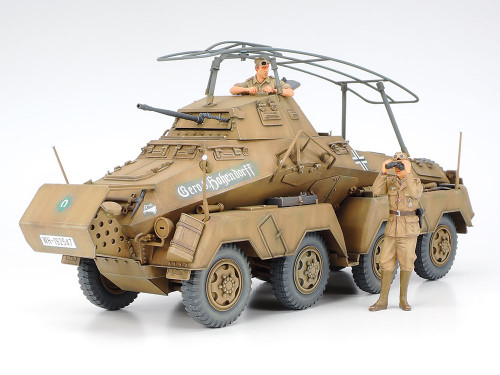 TAMIYA 1/35 GERMAN 8-WHEELED HEAVY ARMORED CAR Sd.Kfz.232 "AFRICA-CORPS"