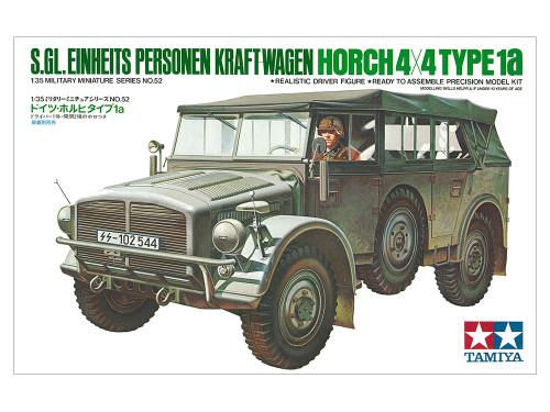 Tamiya 1/35 S.GL. EINHEITS PERSONEN KRAFT-WAGEN HORCH 4X4 TYPE 1a