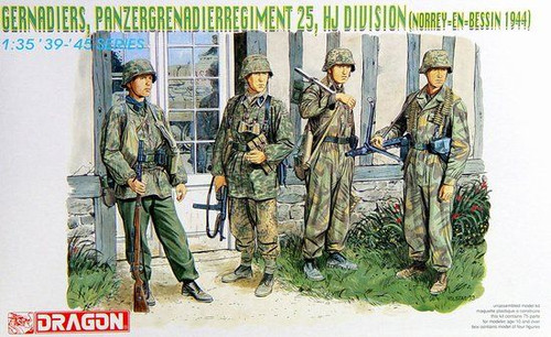 Dragon Panzergrenadierregiment 25 HJ (Norrey-En-Bessin 1944) 1:35 Model Kit