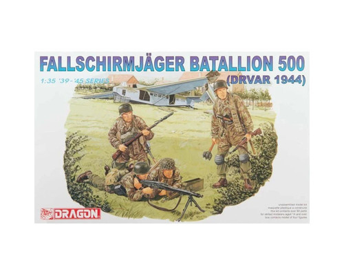 Dragon Models 6145 1/35 SS Fallschirmjager Batalion 500 (DRVAR 1944)