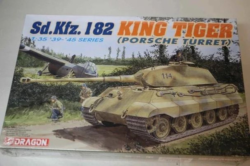 Dragon 1:35 6189 Sd. Kfz. 182 King Tiger (Porsche Turret)'39-'45 SERIES