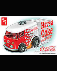 AMT 1/25Volkswagen Van Rod Coca-Cola