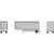 HO RTR 28' Drop Sill Trailer,UPS/No Shield #299649