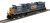 HO EMD SD70ACe - Standard DC -- CSX Transportation #4847 (blue, yellow, White Roof; U.S. Flag, Lightning Bolt)