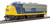 EMD F7 A - Standard DC -- CSX #118 (YN2, gray, blue, yellow)