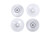 WHEEL DISCS WHITE (4)