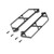 Nerf Bar Set 225mm: GROM