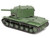 Tamiya 1/35 Russian Heavy Tank KV-2, Plastic Model Kit