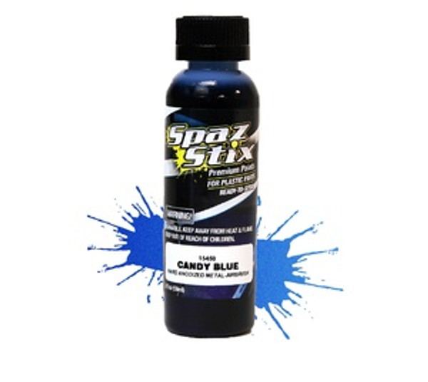 Candy Blue Airbrush Ready Paint, 2oz Bottle