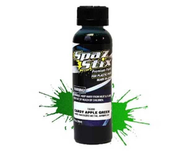 Candy Apple Green Airbrush Ready Paint, 2oz Bottle