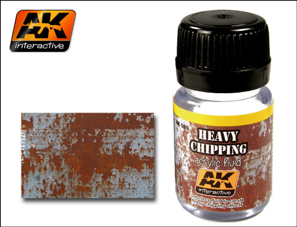 Heavy Chipping Effects Acrylic Paint 35ml Bottle