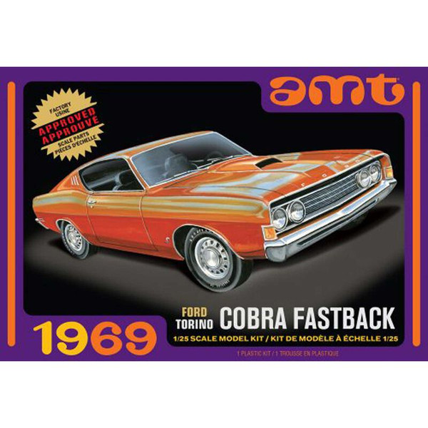 1/25 1969 Ford Torino Cobra Fastback