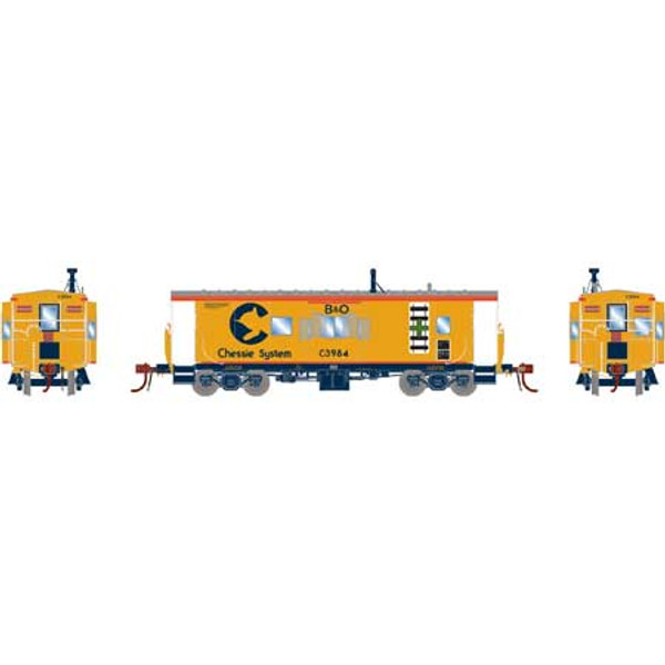 HO ICC Caboose w/Lights & Sound,B&O/Chessie#C-3984