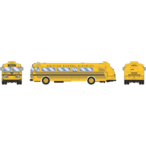 HO RTR Intercity Bus, Unified School District #17