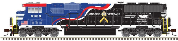 N SD60E w/DCC/SND, NS/Honoring our Veterans #6920