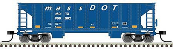 N 41' Ballast Hopper Mass DOT 900014 (Blue/White)