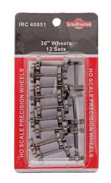 All Brass Insulated Wheel Sets pkg(12) -- 36"