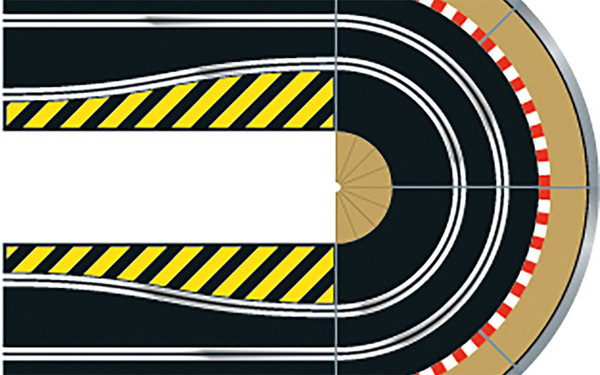 Scalextric Hairpin Curve Track Accessory Pack