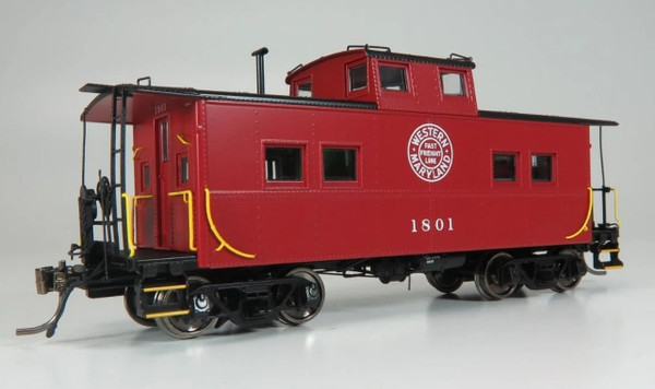 HO NE-style Steel Caboose: WM As Delivered: #1801