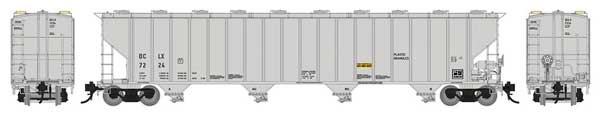 HO Procor 5820 Covered Hopper DCLX DOW Single Car #7194